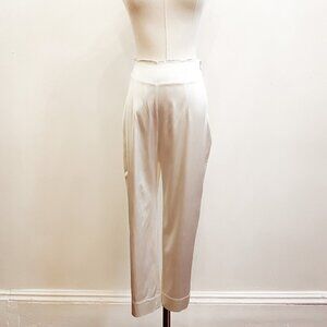 Moschino 90’s Cream Cigarette Pants